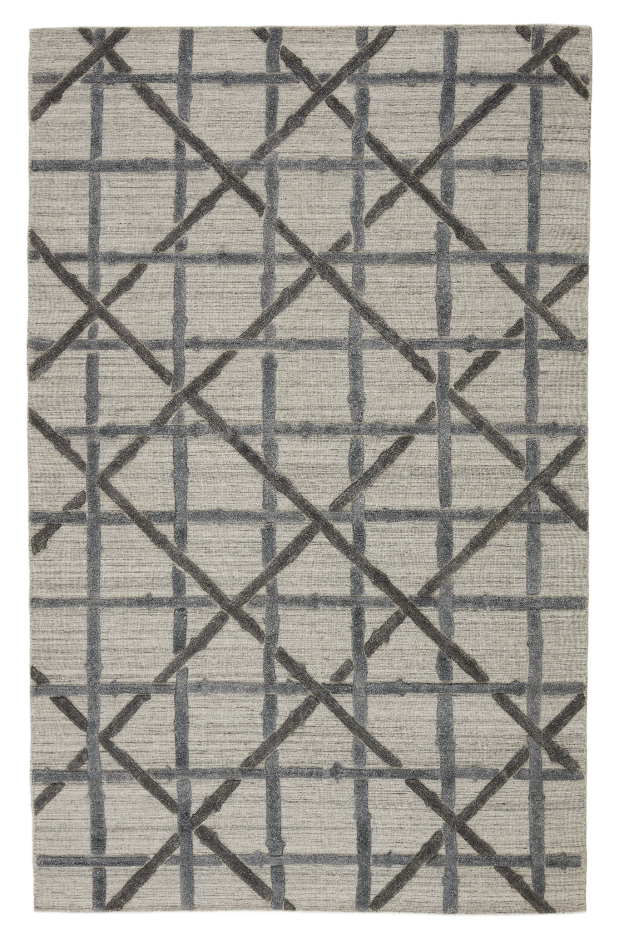 Barclay Butera by Jaipur Living Mandeville Handmade Trellis Gray Area Rug