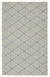 Barclay Butera by Jaipur Living Pacific Natural Trellis Blue/ Ivory Area Rug