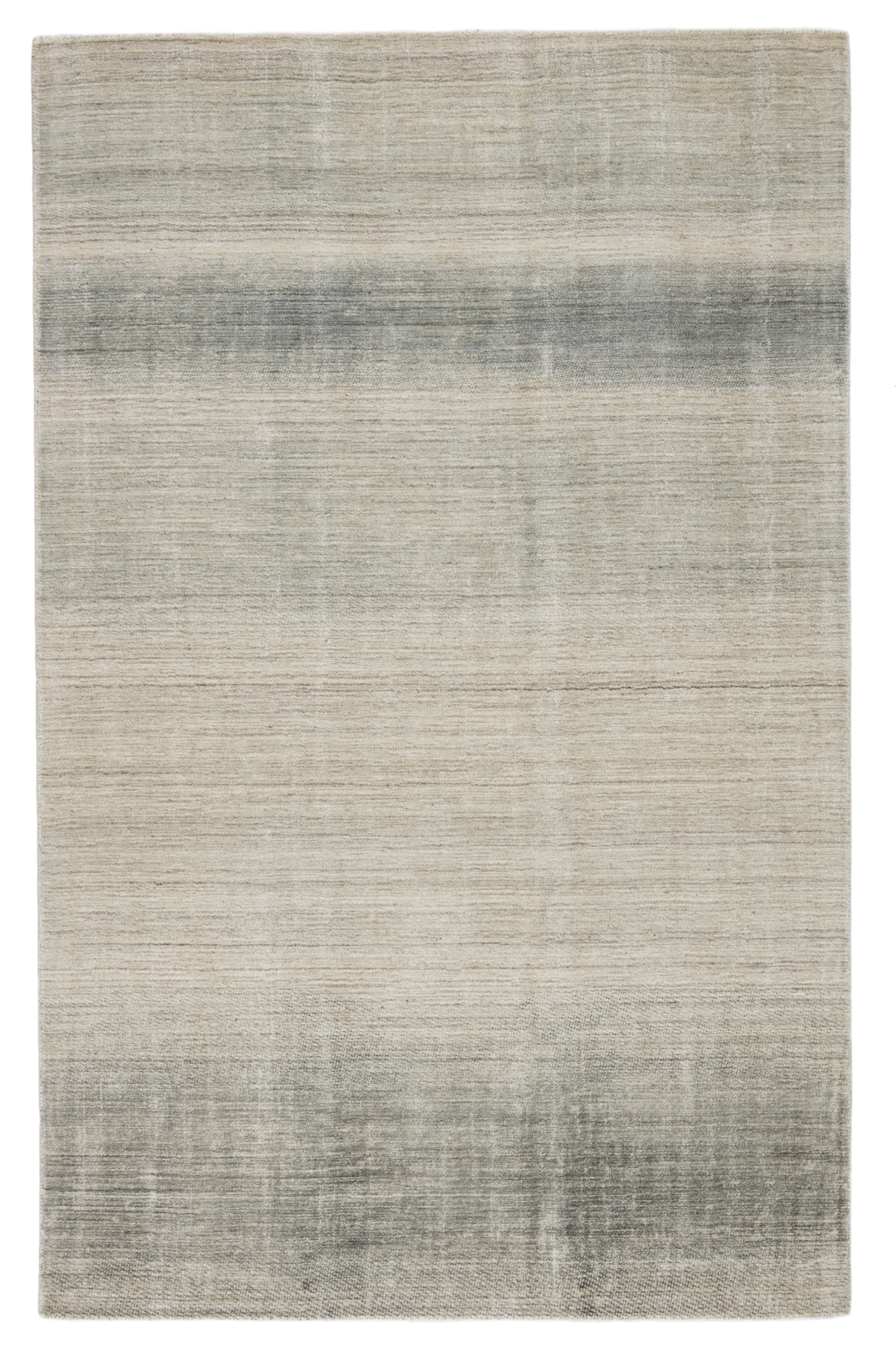 Barclay Butera by Jaipur Living Bayshores Handmade Ombre Gray/ Beige Area Rug